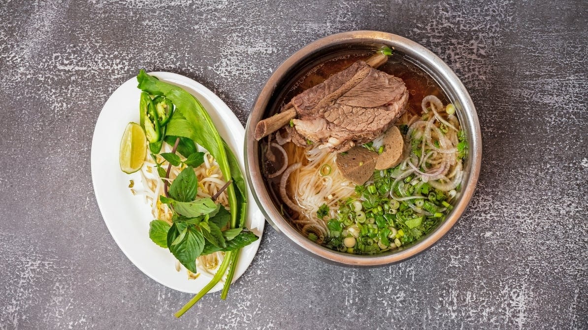 11. Pho Suon Bo/ Beef Short Rib Pho.