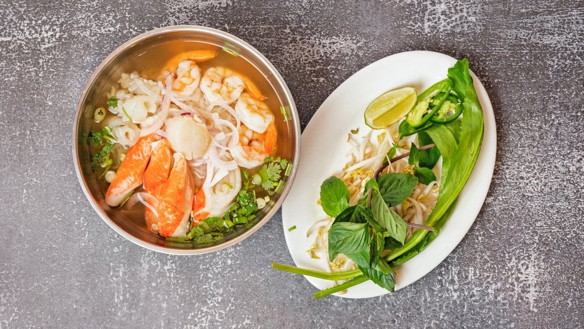 16. Pho Hai San / Seafood Pho.